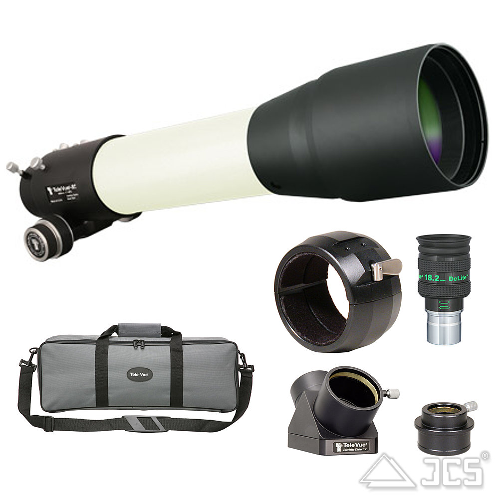TeleVue 85 micro 10:1 weiß 2"-Paket optischer Tubus, 85/600, f/7 APO