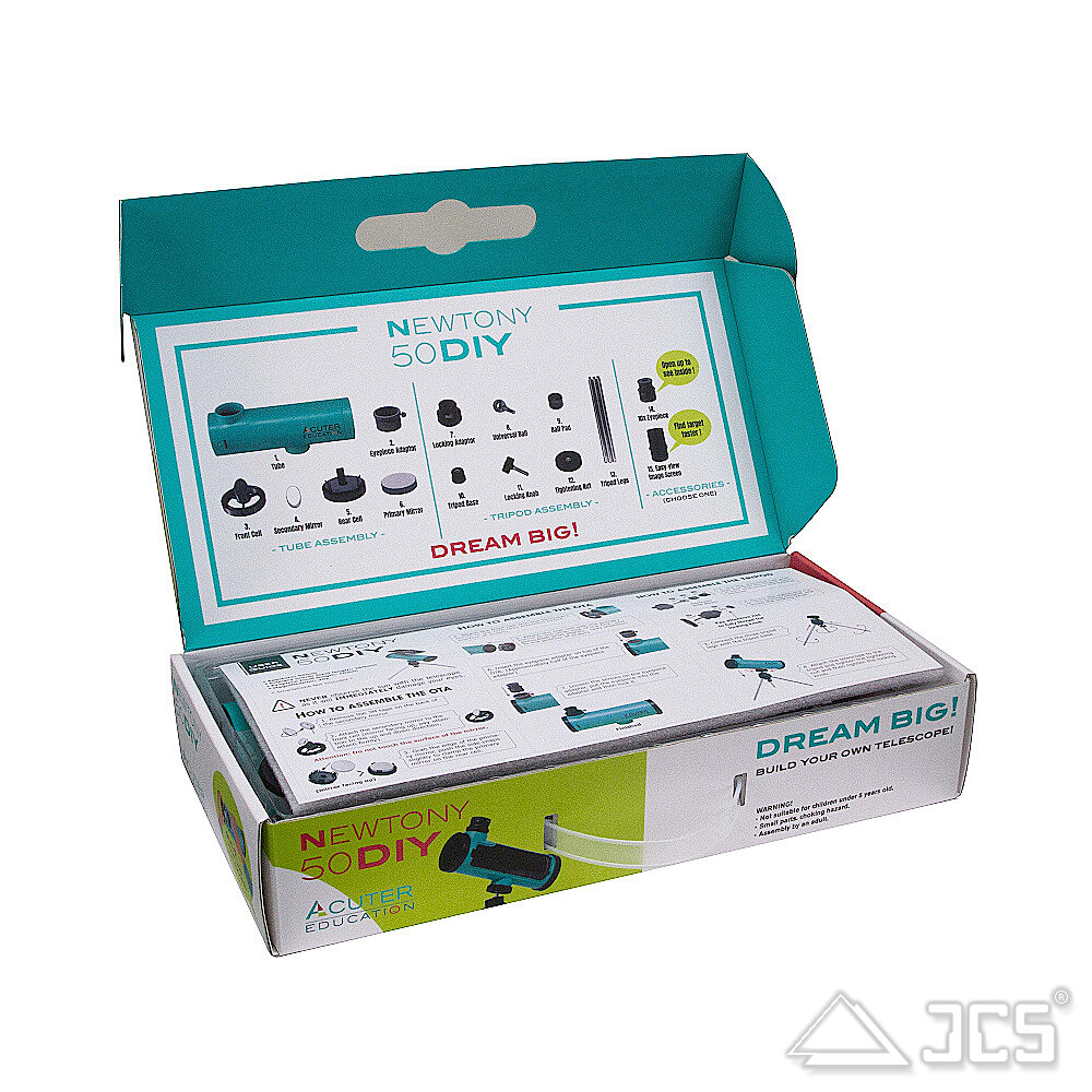 Acuter Newtony-50 DIY Bausatz Teleskopset