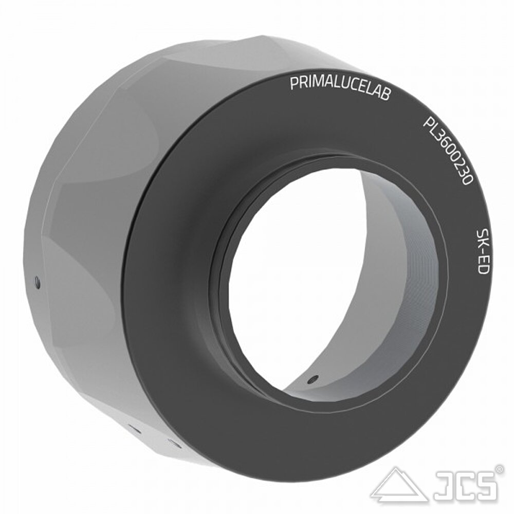 PrimaLuceLab Adapter für SkyWatcher/Orion ED80, ED100 und ED120 für 2" ESATTO motorisierter Okularauszug
