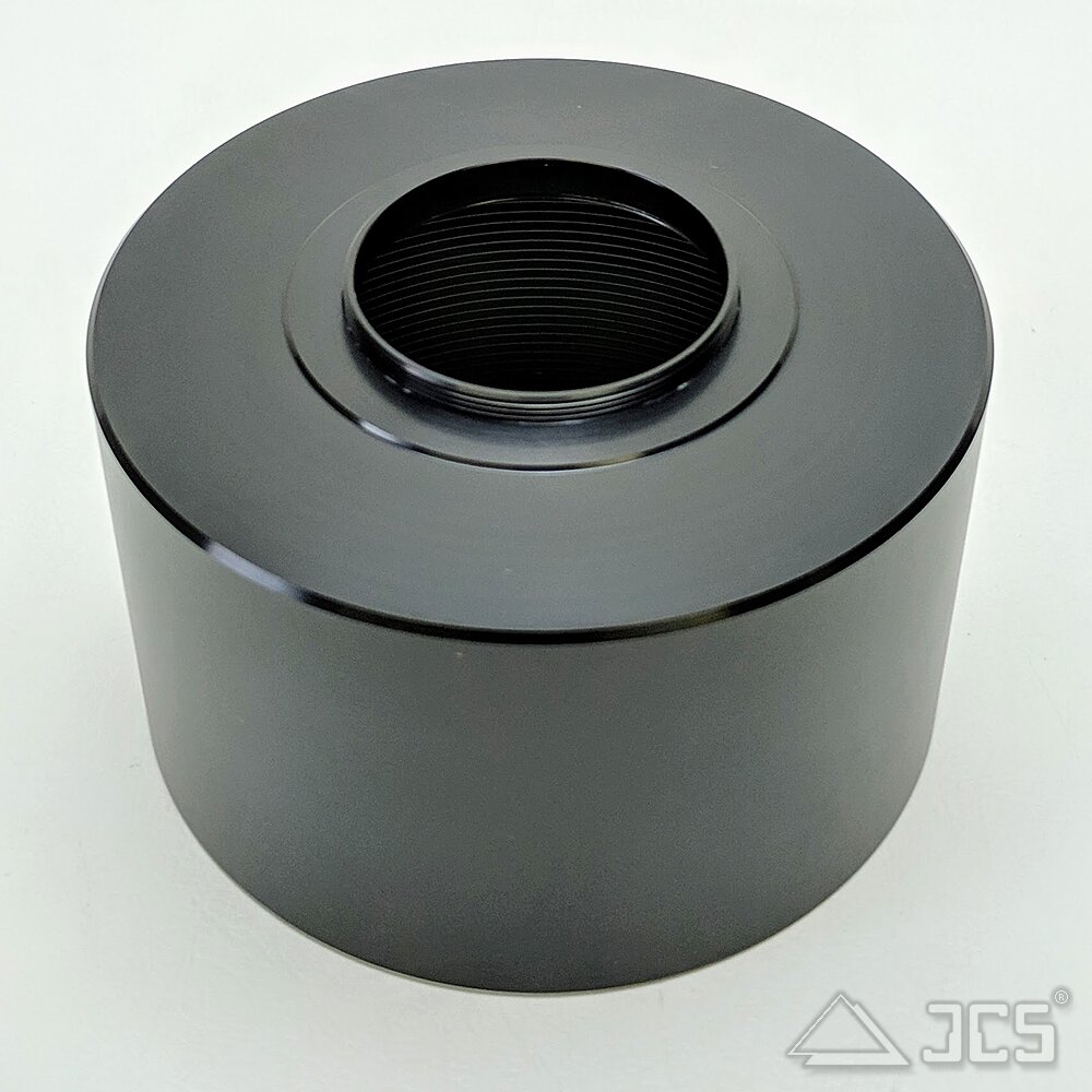 Adapter 3.27" (Astro-Physics)  x 16i auf T2 a mit zusätzlichem Gewinde M48 x 0,75