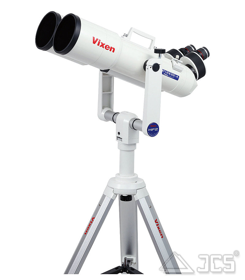 Vixen Fernglas BT-126SS-A 45°, Komplettset incl. Gabelmontierung, Stativ und 2 Okularen