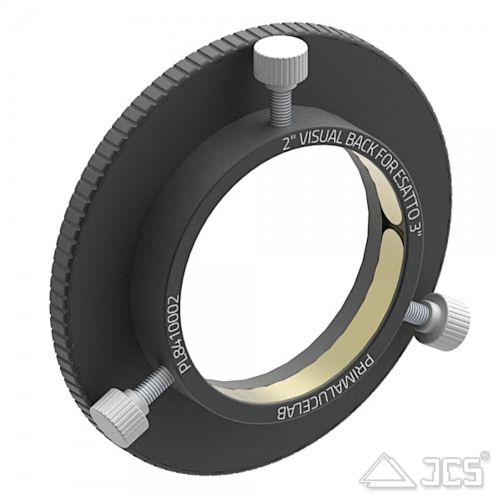 PrimaLuceLab Adapter 2" visuelles Equipment für 3" ESATTO motorisierter Okularauszug