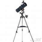 Celestron AstroMaster 114 EQ-MD + Smartphone-Adapter Newton 114/1000, f/9 mit Montierung CG-2