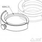 ZWO Halter für 2" Filter für ZWO Filterschubladen