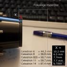 UFC S70a auf C8 Hyperstar Teleskop-Adapter