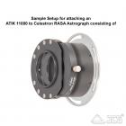 UFC S70a auf RASA 11" Teleskop-Adapter