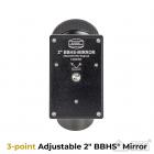 Baader 2" BBHS® Zenitspiegel mit Justagefunktion und 2" ClickLock Klemme
