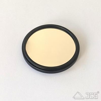 ICS Sonnenfolie Fassung 52mm Filtergewinde schwarze-silber Polymer Sonnenfolie