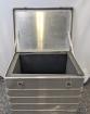 Alu-Box, Innenmaße 750x540x560mm, 15kg incl. 5cm dicke Schaumstoffeinlage, gebraucht